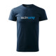 kvalitní pánské tričko Scharf  DOUBLE COLOR modrá navy